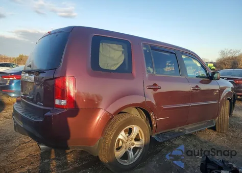 2013 Honda Pilot Exl z USA, uszkodzony, nr VIN 5FNYF4H52DB042976